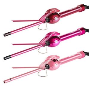 Professional Hair Curling Iron Curler Roller Waver Styling Tools Salon Styler Lcd Display Curlers Rotation Curl Wand 9mm SH1907273274