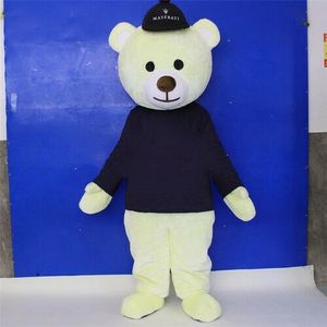 Teddy Bear Mascot Costume Suit Party Fancy Dress Outfit Abbigliamento Natale