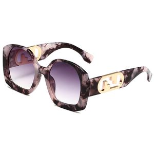 Mode übergroße Männer Frauen Sonnenbrille Luxus Designer großen Rahmen Sonnenbrille UV-Schutz Mann Frau Shades