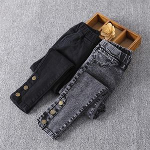 4-15Y Teenage Children Girls Jeans Spring Fall Fashion Elastic Waist Pants Kids Skinny Jeans for Girls Trousers Clothes 2012043092