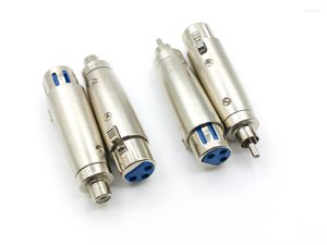 Аксессуары освещения 20pcs 3pin xlr Женский до RCA Male/RCA Audio Adapter Разъем для микрофона динамика