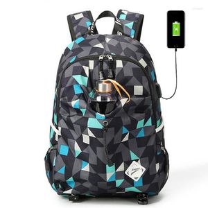 Rucksack 2022 Männer Reisen USB Ladung Schultaschen Für Jugendliche Designer Laptop Student College Große Frauen