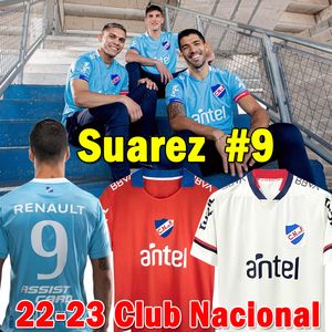 Suarez Uruguay Nacional Soccer Jersey Uniforms Asuncion National Club Brahian Ayala Danilo Santacruz Carlos Arrua Men de Football Shirts