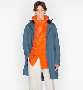 Designer heren trench jas cooded parka mode winterbedrijf lange dikke slanke jas jas Parker herenkleding logo borduurwerk
