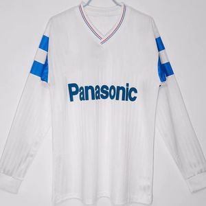 1990 1998 1999 retro camisas de futebol Maillot pé Marselha futbol camisas extra Payet Boli DESALLY kits de manga longa homens Maillots de camisa de futebol