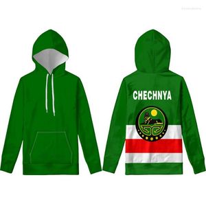 Damen Hoodies CHECHNYA Hoodie Nach Maß Name Nummer Grosny Sweatshirt Druck Po Flagge Russisch Russland Rossiya Argun Gudermes Tschetschenien