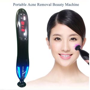 Blå ljus plasma penna annan skönhetsutrustning ärr akne borttagning maskin hud lyft krymper porer ozon terapi 5 nivåer akne ansiktsbehandling