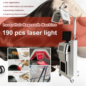 Профессиональная анти -волос с лазерным лазерным оборудованием для роста роста волос с высокой частотой Comb 650 нм лазеры