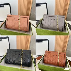 Ladies Bags Mulher Cadeia Mensageiro de Bolsa de ombro Designer Luxo Composto Luxo Composto Bolsa de Couro Genuíno Bola Mulheres