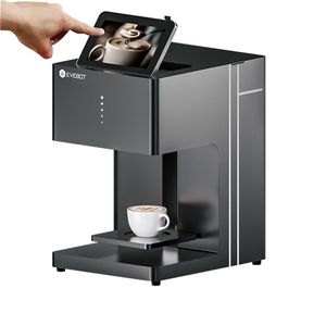 Mankers de cafeteiras Imprimir Máquina de arte de alimentos Tecnologia avançada com custo-benefício 3D LETTO USADO NA COMPANY HOME CAFES254S