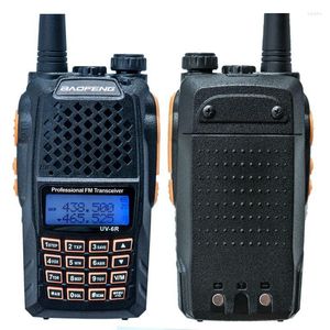 Walkie Talkie de boa qualidade UV-6R Banda de rádio de duas vias UHF/VHF 136-174/400-520MHz 7W Long Talk Freaw for Security