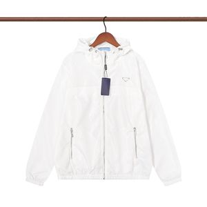 Mens Jacket Windbreaker Thin Jacket Coats 편지 반전 삼각형 남성 여성 방수 코트 스프링 가을 의류 재킷 외부웨어 남성 의류 006