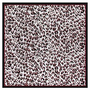 Sarongs 2021Designer Brand Luxury new style classic leopard print ladies silk scarf small square Neck Gaiter Shawl BeachCover Ups sjaal T220827