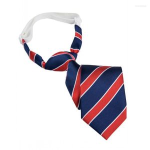 Bow Ties IkePeibao Fashion Boy Student Elastic Navy Red Tie