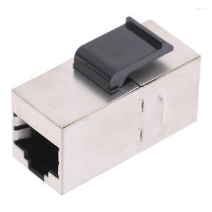 Computerkabel 1 Stück RJ45 Cat6 abgeschirmter modularer Koppler Zinklegierungsmodul-Klinkenstecker Ethernet-LAN-Netzwerkkabel-Extender-Adapter