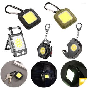 Flashlights Torches 5 Styles Mini LED Keychain Light Portable Work USB Rechargeable For Outdoor Camping Small Corkscrew
