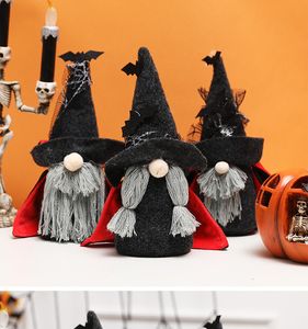Nouvelle f te des f tes Halloween Supplies Bat Vampire Rudolph Ghost Festival sans visage Old Man Wizard Hat Faceless Doll Decoration