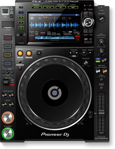 lighting controls Pioneer CDJ-2000 NXS2 CD player Rekordbox U disk player