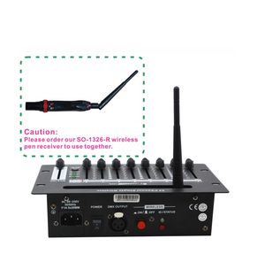 Illuminazione scenica Ricevitore DMX512 wireless 2.4G Controller console wireless a 24 canali