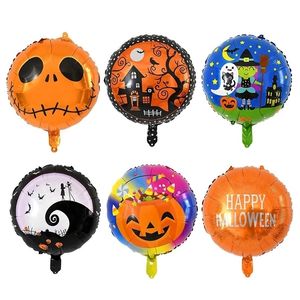 Outros suprimentos de festa de evento 35pcs Happy Halloween Foil Balloons Decorações