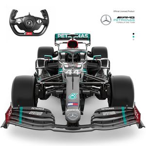 Auto elettrica RC Mercedes AMG W11 EQ 1/12 Scala 1/18 RC Radio Telecomando Giocattolo Modello da corsa Auto Macchina Regalo per bambini Adulti Rastar 220829