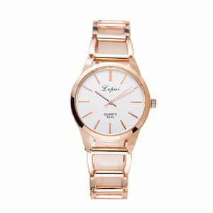 Top Ladies Quartz Watch Gold Stainless Steeftone Ownestone Fashion Women Casual Dial Bristwatch Браслет.