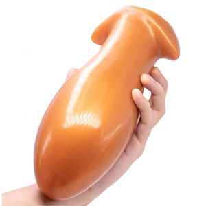 Beauty Items Anal expander dilator silicone large butt plug adult erotic anus masturbator super big anal sexy toys for woman men ass