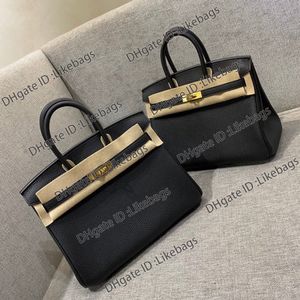 Tote Bag Gold Silver Hardware Shopping Handbag Luxury Designer Women Shoulder Crossbody Purse 40 35cm Pattern Real Leather Large Messenger Shopping Bags