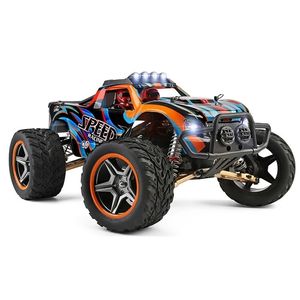 Электрический автомобиль RC Wltoys 2 4G Racing 45 км H Металлический шасси 4WD Road Drift Electric Demote Toys для взрослых детей 104009 220829