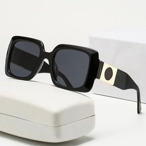 Occhiali da sole quadrati di moda di lusso Uomo Donna Occhiali da sole sfumati a specchio Cornice grande Retro Vintage Oculos De Sol