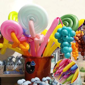 Party Supplies st Long Magic Balloon Weaving Diy Birthday Party Decoration Balloons Color Wedding Ceremony Decorations E3