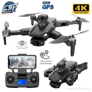 Inteligente UAV CEVENNESFE L900 SE MAX DRONE 4K CAMANA PROFESSIONAL HD Motor sem escova com evitar obstáculos Distância de brinquedo de quadro