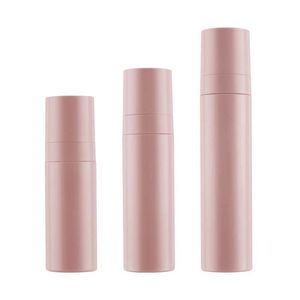 Tom rosa plast makeup inställning spray flaskor ml ml ml resor fin dimma dispenser containrar för solskyddsmedel ansikte hudvård serum parfym