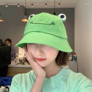 Berets 2022 Women's Hat Ladies Hats For Women Cap Female Male Summer Girls Frog Parent-child Sun