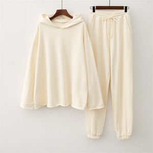 Women's Hoodies Sweatshirts design Women fashion sweatshirt sets Casual Spring Summer Wild leg pants suit Cotton 220830