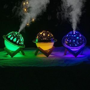 Essential Oils Diffusers Planet Lamp Moon Saturn Lamp Humidifier Wholesale