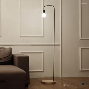 Lâmpadas de chão canto moderno canto nórdico minimalista de cotovelo LUZES DE LED para decoração de sala de estar Bedroom Bidefoyer Study Standing Lamp