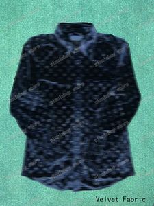 xinxinbuy erkek kadın tasarımcılar tişörtler kadife kumaş uzun kollu sokak kıyafetleri yeşil siyah mavi s-2xl