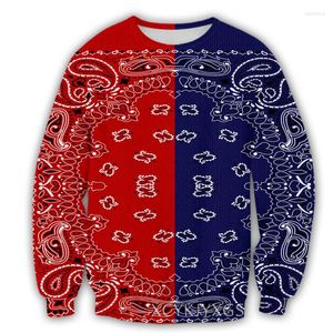 Felpe con cappuccio da uomo Uomo/Donna Blood Gang Art Stampa 3D Abbigliamento manica lunga Casual Sport Streetwear Pullover S12