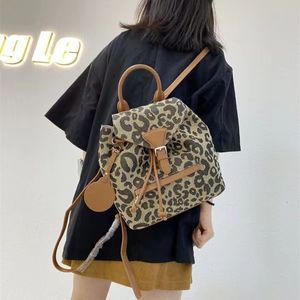 HBP леопардовый рюкзак женский школьной сумки высокий качественный