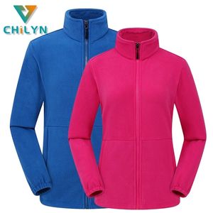 Jaquetas ao ar livre Hoodies Chilyn Homens Mulheres Windbreaker Caminhadas Casacos Quentes Polar Fleece Jaqueta Camping Viagem Escalada Trekking Jaquetas de Inverno 220830