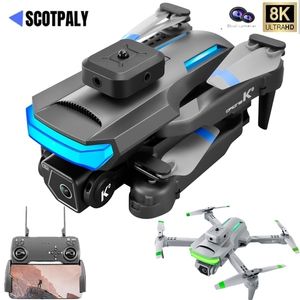 Intelligent Uav Profession XT5 RC Drone 360 Degrees Obstacle Avoidance 8K FPV WIFI Optical Flow Dron Fpv Dual Camera Follow Me Quadcopter 220830