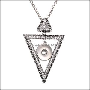 Подвесные ожерелья модная кристаллическая геометрическая рама колье 18 мм имбирные подвесные ожерелья для женщин -ювелирных изделий Dr Dhseller2010 DHB86
