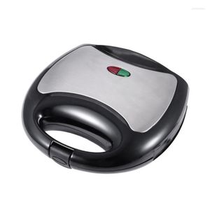 Brödtillverkare Electric Sandwich-Maker Hushåll Rostat tillverkare Non-stick rostfritt stål frukostmaskin