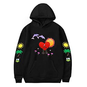 Un Verano Sin Ti Merch Hoodie Bad Bunny Merch Hoodie Sweatshirt Pullover Fashion Street Graffiti Hip-Hop Clothing