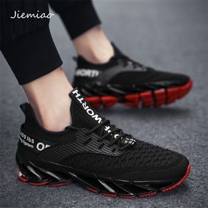 Обувь для обуви Jiemiao Blade Sole Men Sneakers Breshate Commory Round Outdoor Fitness Training Sports Zapatillas hombre 220829