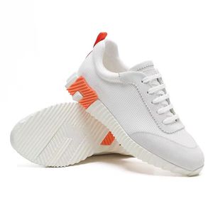 Casual-stylish Bouncing Sneakers Shoes For Men Technical Canvas Suede Goatskin Sports Light sole Trainers Italy Brands Men's Casual Walking EU38-46.Box