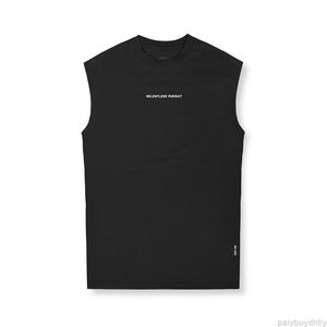 ASR Men Sports Tant tops Summer Breathable Sleeveless Round Neck Solid Color Tops Running Fitness Clothing Tank Top