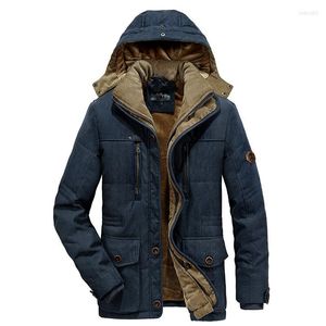 Jaquetas masculinas 2022 T Windbreakers Parka Men Homem Lazer Veludo Casaco Quente Espesso