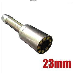 23mm Video Pipe Camera Head Drain Sewer Inspection Replace Repair LEDS Bendable